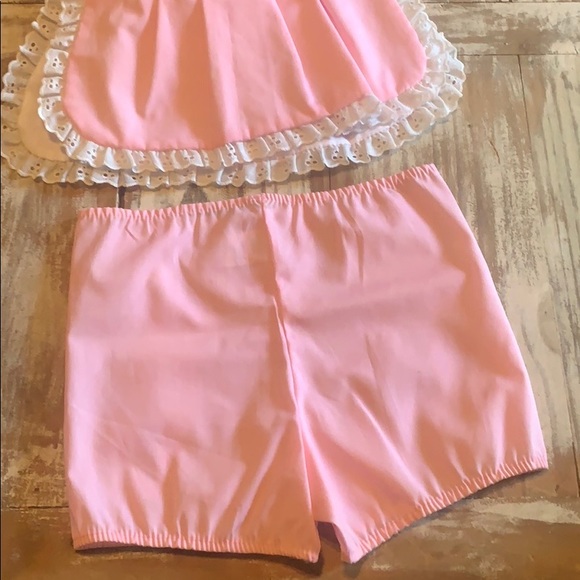 Dainty vintage eye lit infant outfit  size 3m - Picture 10 of 11